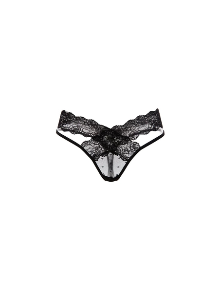 Quần lọt khe voan phối bản ren Petite Angel Thong Q1529 gợi cảm quyến rũ Bralettehousevn