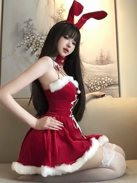 [KÈM CÀI + CHOKER] Boby Bunny Set S2663