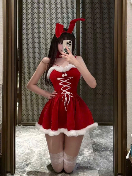 [KÈM CÀI + CHOKER] Boby Bunny Set S2663