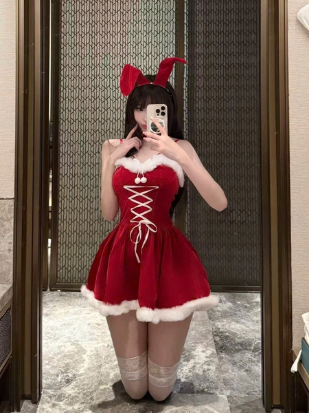 [KÈM CÀI + CHOKER] Boby Bunny Set S2663