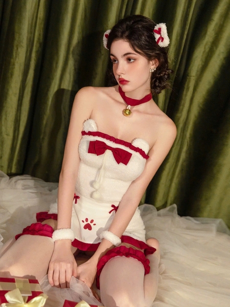 [KÈM KẸP GẤU + PHỤ KIỆN] Bear Fur Set