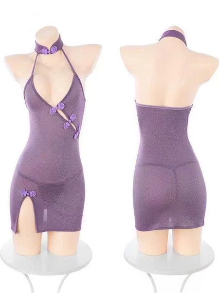 [NEW YEAR] Set cosplay Dahi Set S2353 phong cách Trung Hoa ngọt ngào sườn xám Bralettehousevn