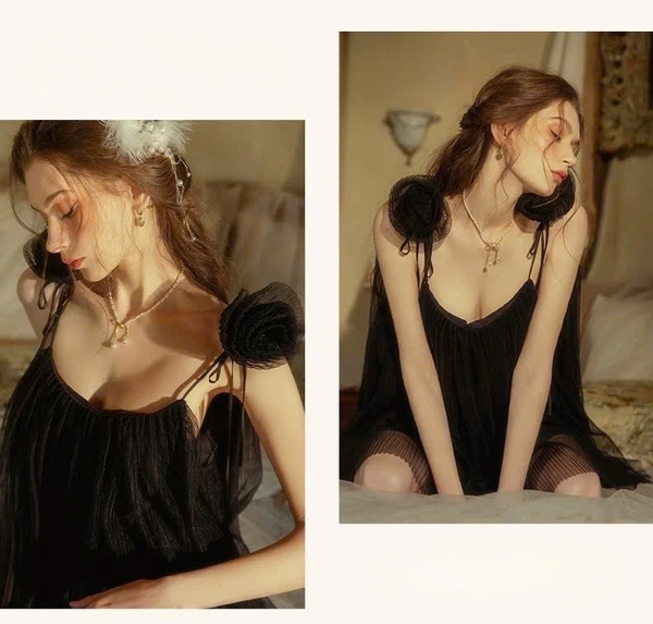Đầm váy cao cấp Seau Dress dáng xoè tiểu thư nước Pháp du lịch Bralettehousevn