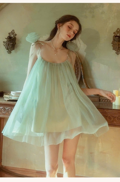 Đầm váy cao cấp Seau Dress dáng xoè tiểu thư nước Pháp du lịch Bralettehousevn