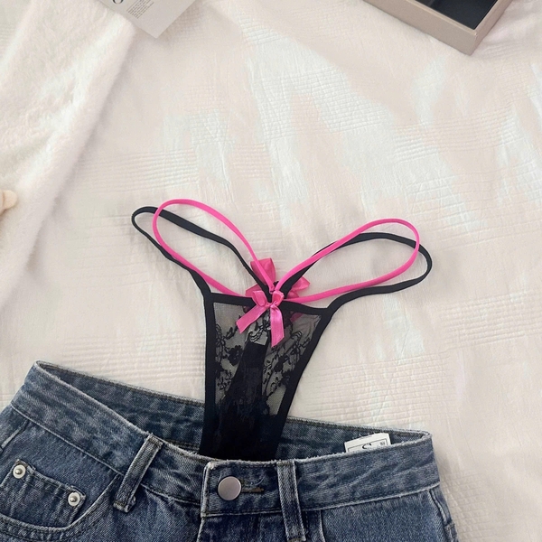 Quần lót lọt khe ren nữ Seen Thong Q2272 phối màu nữ tính gợi cảm quyến rũ Bralettehousevn