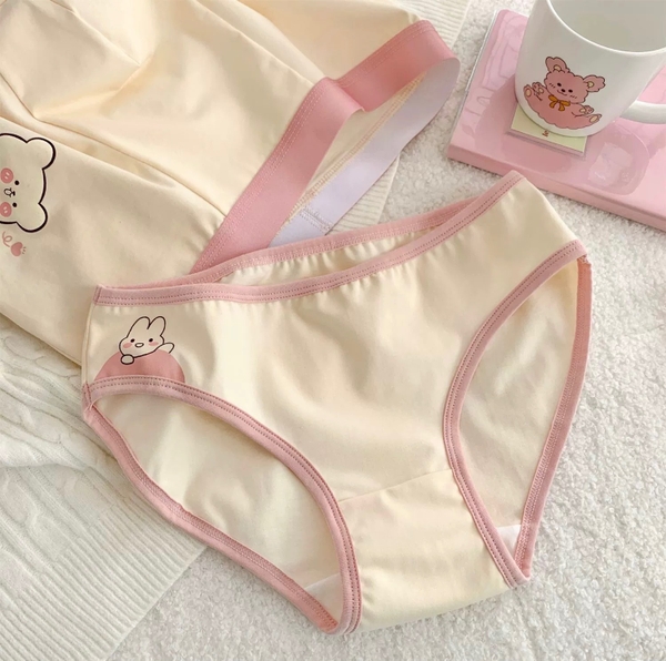 [💓COUPLE] Quần lót nam nữ cặp đôi tình yêu hoạt hình dễ thương cute thoáng mát thoải mái đáng yêu Bralettehousevn