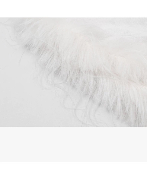 [PARTY🎄] Váy ngủ và choàng có đính lông Fringle Dress S2274 Choàng Flowy S2273 cao cấp mới nhất voan xuyên thấu Bralettehousevn