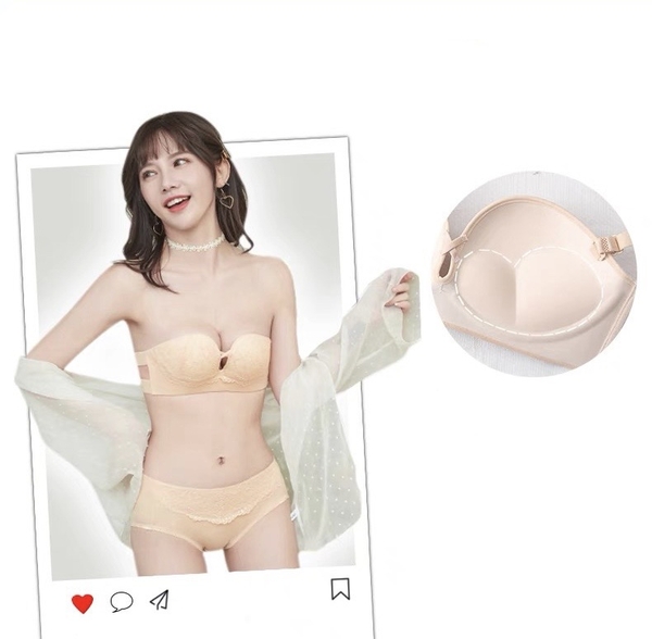 ÁO NGỰC NỮ QUÂY NGANG X LACE PUSH UP BRA S975 SIÊU NÂNG KHÔNG TUỘT BÁM THÁO DÂY ĐƯỢC Bralettehousevn