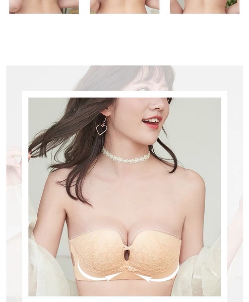 ÁO NGỰC NỮ QUÂY NGANG X LACE PUSH UP BRA S975 SIÊU NÂNG KHÔNG TUỘT BÁM THÁO DÂY ĐƯỢC Bralettehousevn