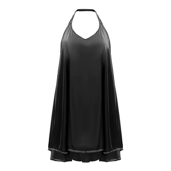 Đầm váy ngủ nữ satin cao cấp Katy Dress S2614 form suông cổ tim thoải mái có chun nữ tính đơn giản cao cấp Bralettehousevn