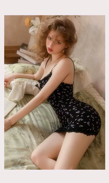 Đầm váy ngủ nữ Laila Dress S2507 cotton cao cấp trẻ trung mùa hè nữ tính Bralettehousevn