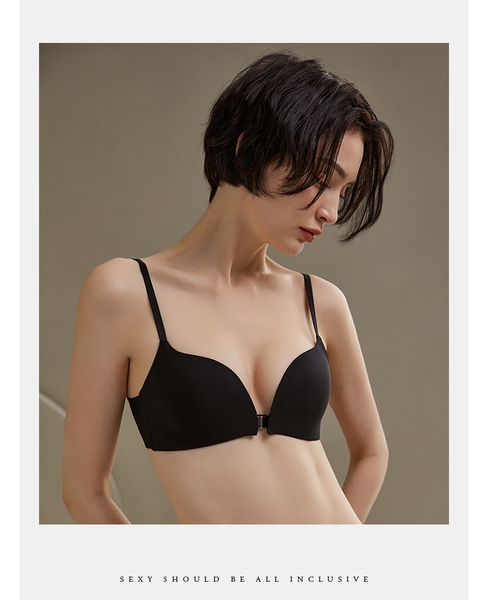 ÁO LÓT NỮ KHÔNG GỌNG CÓ MÚT GÀI KHÓA TRƯỚC NÂNG NGỰC VỪA THOẢI MÁI BRA COMFY BASIC S1544 Bralettehousevn