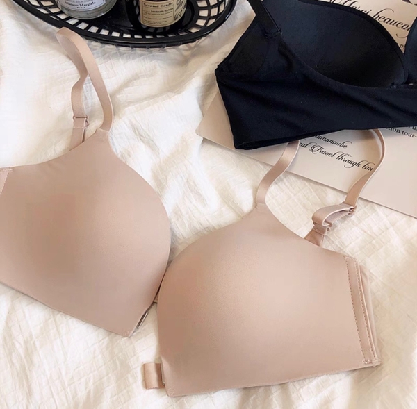 ÁO LÓT NỮ KHÔNG GỌNG CÓ MÚT GÀI KHÓA TRƯỚC NÂNG NGỰC VỪA THOẢI MÁI BRA COMFY BASIC S1544 Bralettehousevn