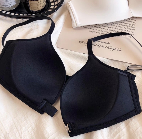 ÁO LÓT NỮ KHÔNG GỌNG CÓ MÚT GÀI KHÓA TRƯỚC NÂNG NGỰC VỪA THOẢI MÁI BRA COMFY BASIC S1544 Bralettehousevn