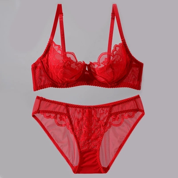 Set áo lót ren Mira Set S1099 nữ có gọng không mút cao cấp gợi cảm quyến rũ Bralettehousevn