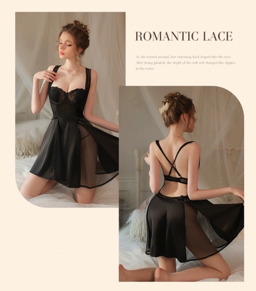 (NEW) Váy ngủ satin cao cấp 𝐒𝟐𝟎𝟏𝟕 𝐋𝐎𝐋𝐀 𝐃𝐑𝐄𝐒𝐒 mềm mại cho nữ Bralettehousevn