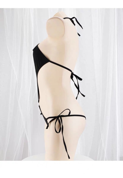 [𝐂𝐡𝐞 𝐭𝐞̂𝐧 -🔥𝐭𝐨̂́𝐜] Bộ đồ liền thân nữ S1835 MOCA BODYSUIT cột dây chất thun Bralettehousevn