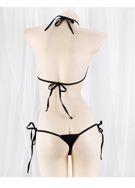 [𝐂𝐡𝐞 𝐭𝐞̂𝐧 -🔥𝐭𝐨̂́𝐜] Bộ đồ liền thân nữ S1835 MOCA BODYSUIT cột dây chất thun Bralettehousevn