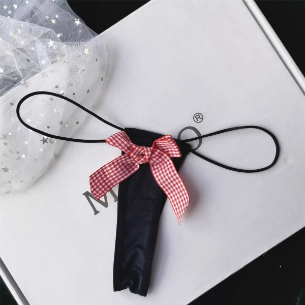 QUẦN LÓT LỌT KHE NỮ TOMATO THONG Q1412 DÂY MẢNH ĐÍNH NƠ PHONG CÁCH DỄ THƯƠNG Bralettehouse