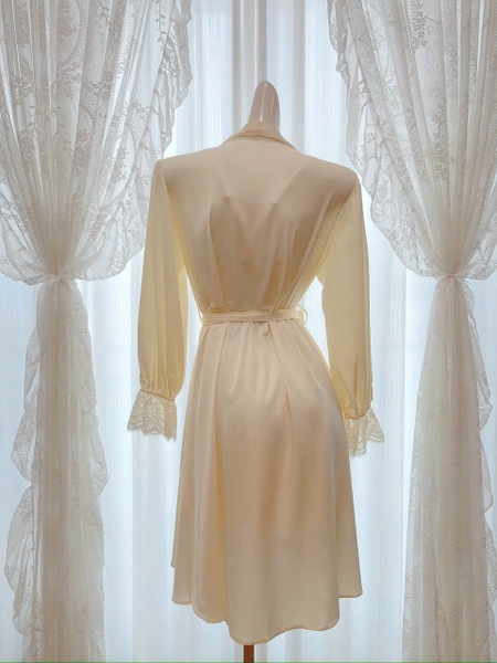 (Che tên - Hoả tốc) Choàng ngủ tiểu thư S2161Cinamon girl chất liệu satin cao cấp cho nữ Bralettehousevn