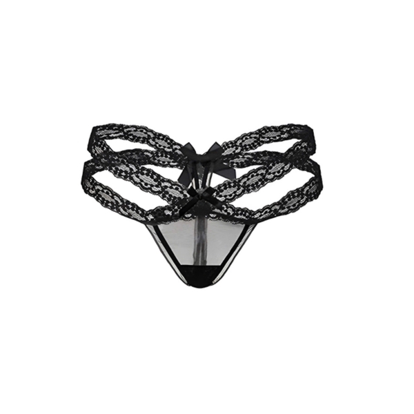 Quần lọt khe ren Yemi Panties Q2282 phối màu bản ren mềm mại gợi cảm trẻ trung Bralettehousevn