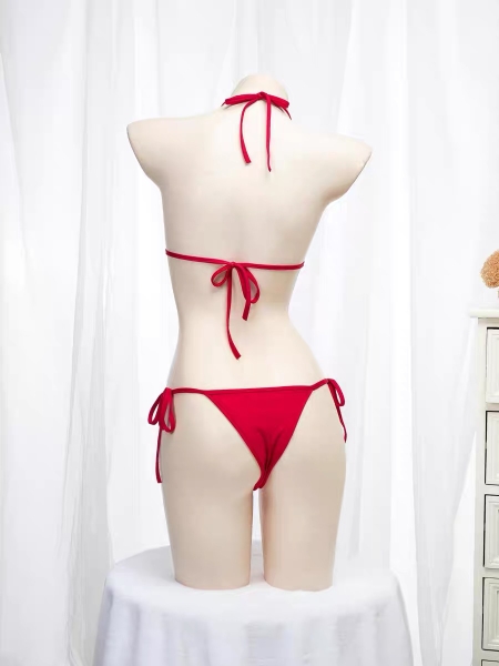 Set đồ lót nữ cột dây Mcd0nald Set S2285 vải xuyên thấu gợi cảm màu sắc nổi bật tôn da Bralettehousevn