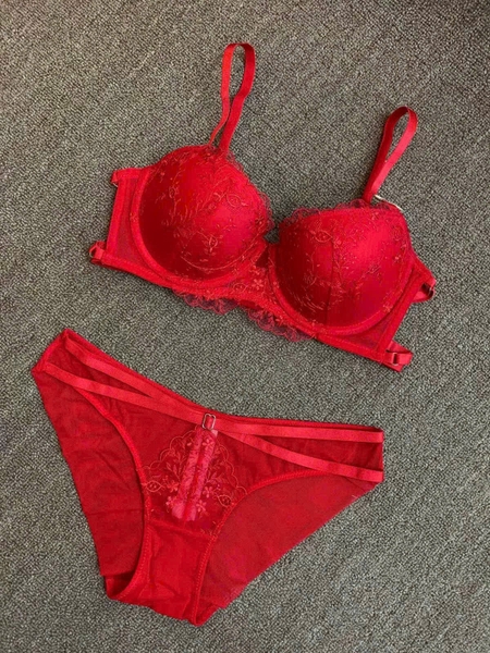 Bộ đồ lót nữ Theodora Set S2359 thêu hoa có gọng có mút nâng đỡ push - up tạo form ngực đẹp Bralettehousevn
