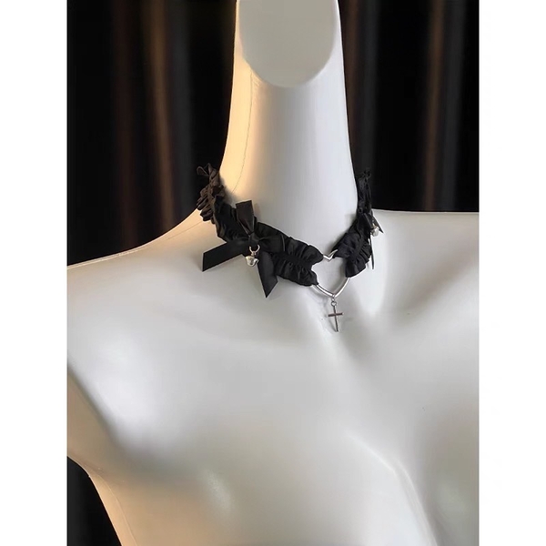 [CHE TÊN - SHIP HOẢ TỐC] Dây đeo Osaki Choker PK2156 diện được 2 kiểu làm vòng đùi khoen tim Bralettehousevn