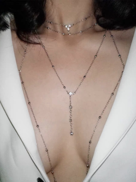 (CHE TÊN) 𝐏𝐊𝟐𝟎𝟐𝟗 𝐗𝐚𝐭𝐢𝐚 𝐁𝐨𝐝𝐲𝐜𝐡𝐚𝐢𝐧 dây phụ kiện body cho nữ đính đá lấp lánh Bralettehousevn