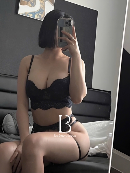 [TẶNG KÈM VÒNG ĐÙI] Set bralette áo lót nữ có gọng không mút Sharmaine Set S1127 Bralettehousevn