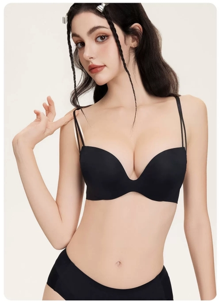 Áo lót bề mặt trơn Sleek Bra S2363  siêu nâng push up tạo form ngực đẹp quyến rũ có gọng có mút Bralettehousevn