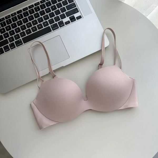 Áo lót bề mặt trơn Sleek Bra S2363  siêu nâng push up tạo form ngực đẹp quyến rũ có gọng có mút Bralettehousevn