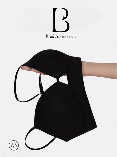 ÁO LÓT NGỰC NỮ KHÔNG GỌNG CÓ ĐỆM LÓT MÚT NÂNG NGỰC CHẤT SU KHÔNG ĐƯỜNG VIỀN V CUP BRALETTE S426 Braletteshousevn