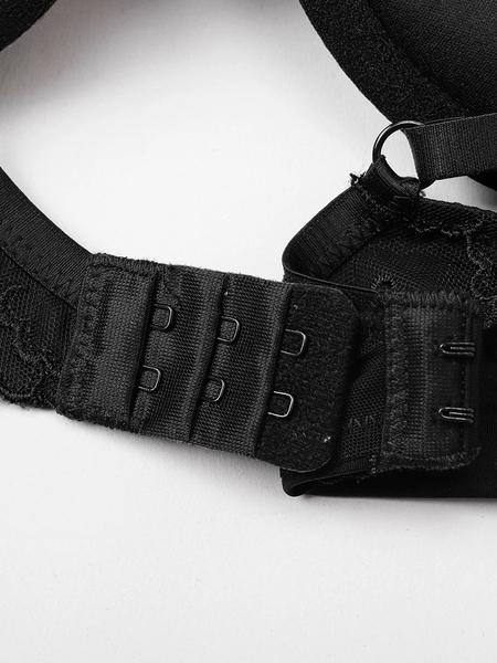 Bộ đồ lót nữ trơn Yoichi Set S1976 phối ren viền gợi cảm có gọng mút nâng ngực diện áo dài công sở Bralettehousevn