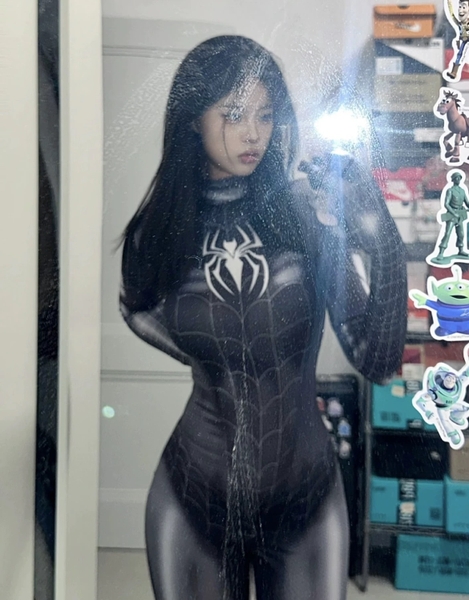 [CHE TÊN - HOẢ TỐC] Bộ đồ liền thân cosplay Sexy 🕷️🕸️ Spider Bodysuit người nhện ôm sát cao cấp có khoá đáy Bralettehousevn
