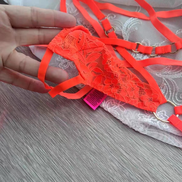 [CHE TÊN] 𝐐𝟐𝟎𝟕𝟗 Keira Panties Quần lót lọt khe ren nữ phối dây đai vòng đùi cá tính Bralettehousev