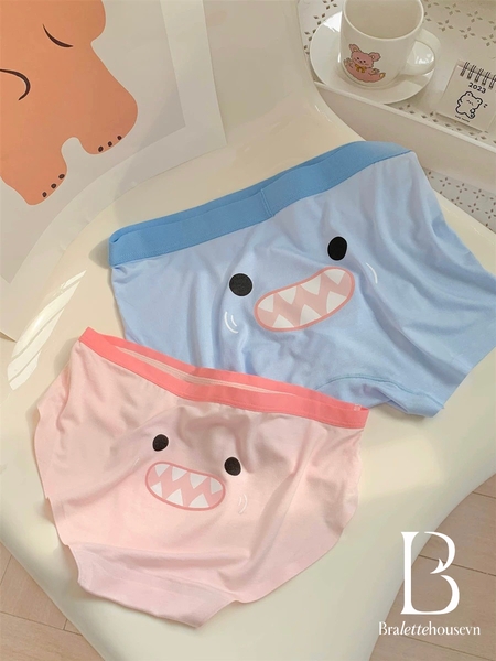 [💓COUPLE] Quần lót nam nữ cặp đôi tình yêu hoạt hình dễ thương cute thoáng mát thoải mái đáng yêu Bralettehousevn