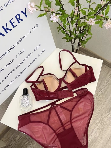 SET ĐỒ LÓT NỮ CÓ GỌNG KHÔNG MÚT FORM NHỎ CHAN CHAN SET S1499 cao cấp sang trọngBralettehousevn