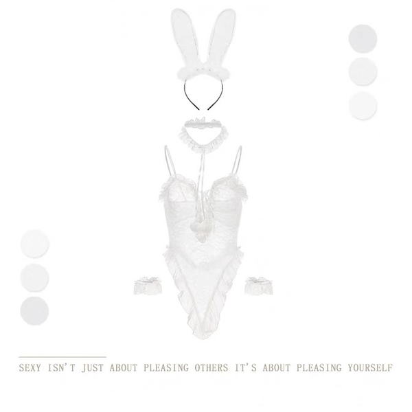 [KÈM PHỤ KIỆN] Bộ đồ cosplay thỏ Love Bunny Set S2299 dáng bodysuit gợi cảm quyến rũ Bralettehousevn