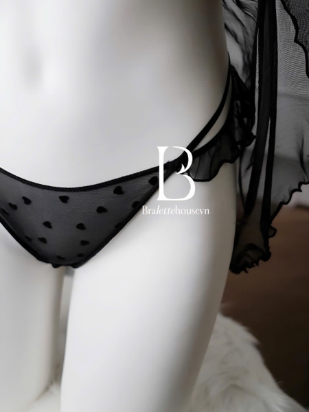 [NEW 2024] Đầm váy ngủ nữ cao cấp Becca Dress S2226 xuyên thấu dáng xoè Bralettehousevn