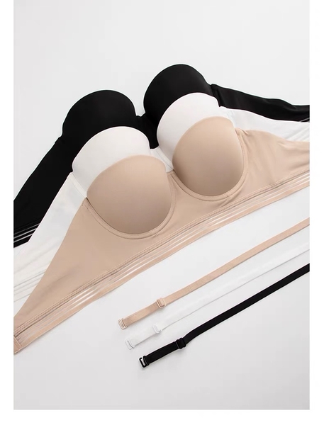 ÁO NGỰC NỮ CÚP QUÂY LAZA BRA S1523 NGANG CÓ GỌNG KÈM ĐỆM LÓT MÚT CÓ THỂ THÁO DÂY Braletteshousevn
