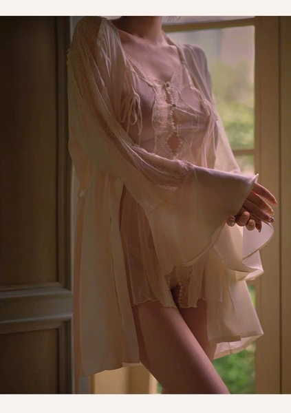 Váy ngủ voan cao cấp Bitter Dress S2600 cut out gợi cảm xuyên thấu trong suốt quyến rũ Bralettehousevn