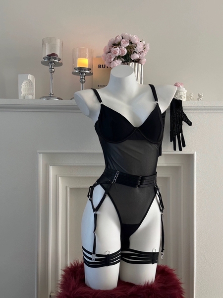 (Tặng găng tay) 𝐒𝟐𝟎𝟕𝟐 𝐒𝐄𝐓𝐈𝐀 𝐁𝐎𝐃𝐘𝐒𝐔𝐈𝐓 Bộ đồ liền thân bodysuit cho nữ Bralettehousevn
