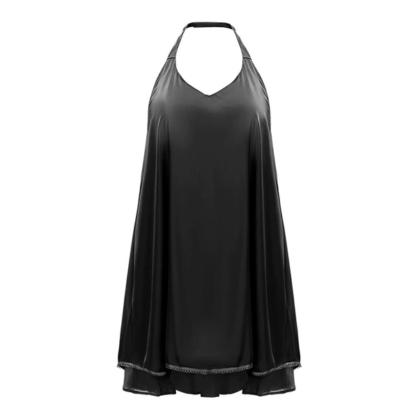 Đầm váy ngủ nữ satin cao cấp Katy Dress S2614 form suông cổ tim thoải mái có chun nữ tính đơn giản cao cấp Bralettehousevn