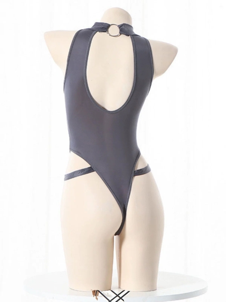 Bộ đồ liền thân xẻ đáy Helios Bodysuit S2572 chất thun lạnh mát mịn có khoen sau năng động gợi cảm Bralettehousevn