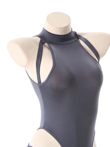 Bộ đồ liền thân xẻ đáy Helios Bodysuit S2572 chất thun lạnh mát mịn có khoen sau năng động gợi cảm Bralettehousevn