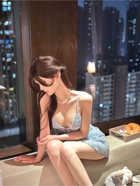 Đầm váy ngủ nữ cao cấp Teasing Dress S2450 chất hoa form xoè tiểu thư xinh xắn Bralettehousevn