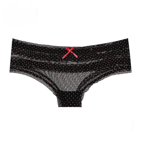 Quần lót voan tầng Kyn Panties chấm bi mùa Hè nữ tính cạp thấp Y2K Bralettehousevn