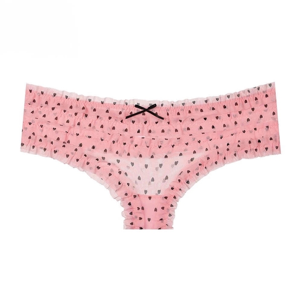 Quần lót voan tầng Kyn Panties chấm bi mùa Hè nữ tính cạp thấp Y2K Bralettehousevn
