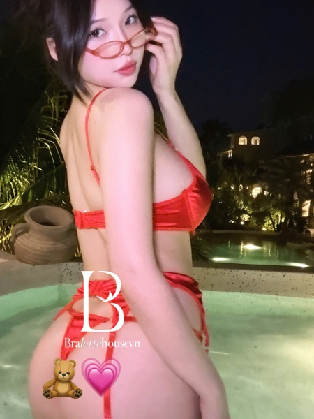 [TẶNG VỚ] Set đồ lót 3 món Bonnie Set S2428 chất satin charm ngọc trai kèm đai phối ren gợi cảm Bralettehousevn